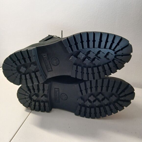 Timberland Men's 6” Inch CLASSIC Premium BOOTS 10073 BLACK Nubuck NWOB Size 11.5 - Picture 10 of 16